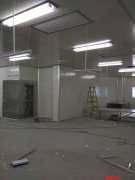 河北無菌潔凈室施工現場